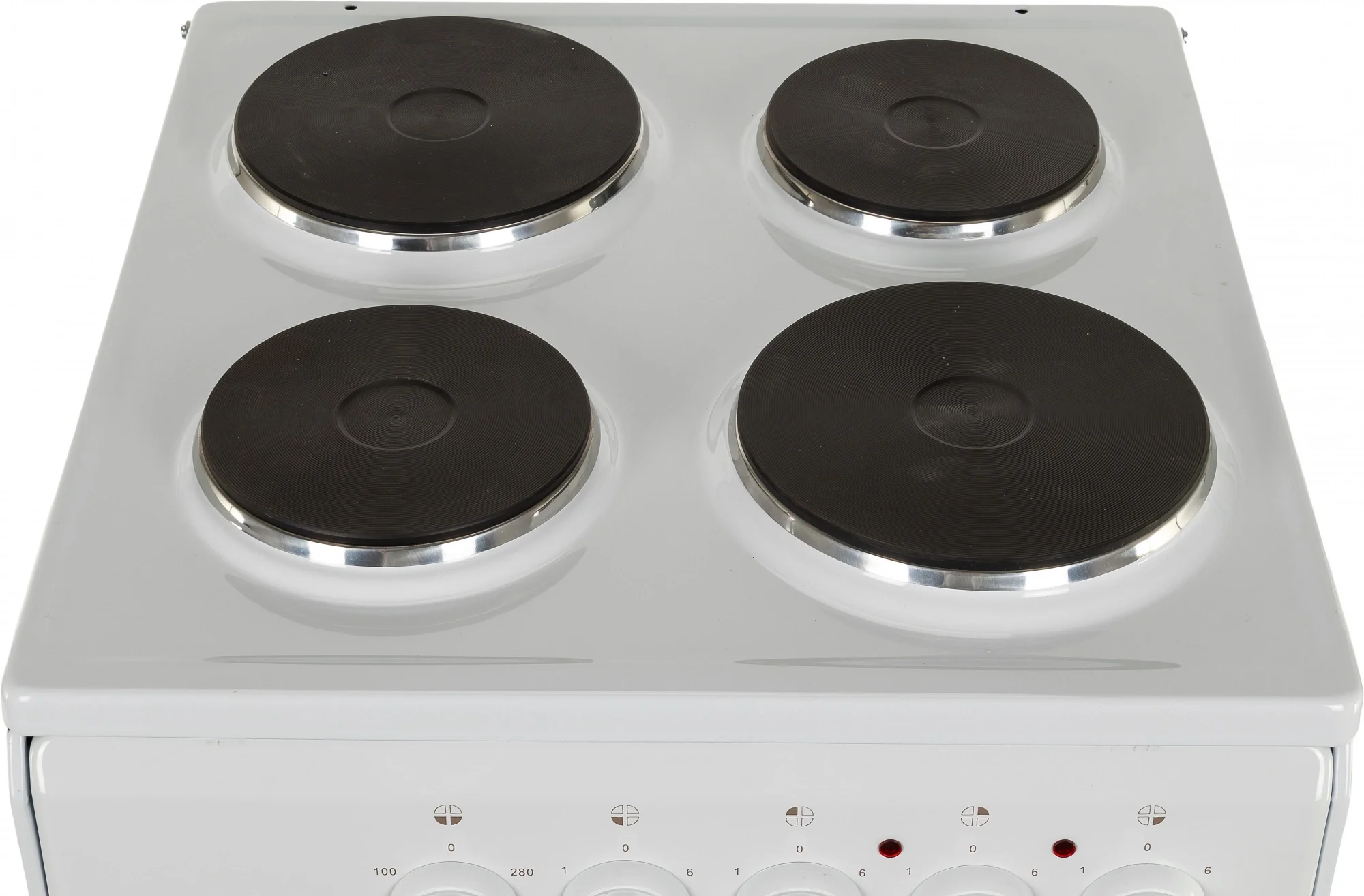 Плита Электрическая Flama AE 1402 W белый эмаль