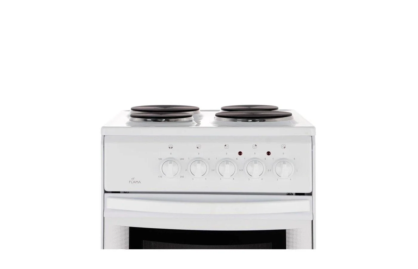 Плита Электрическая Flama AE 1406 W белый эмаль