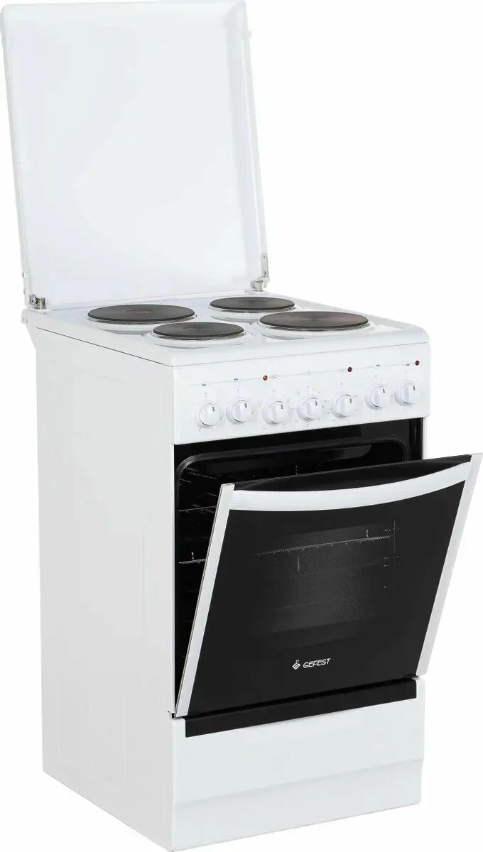 Плита Электрическая Gefest ЭП Н Д 5140 белый эмаль