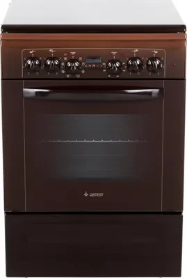 Плита Электрическая Gefest ЭП Н Д 6140-03 0001 коричневый эмаль