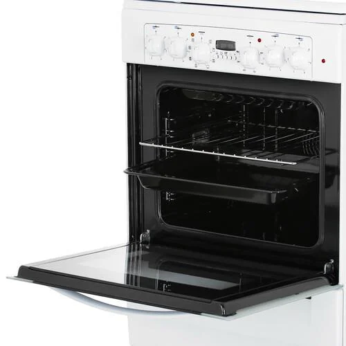 Плита Электрическая Gefest ЭП Н Д 6140-03 белый эмаль (металлическая крышка)