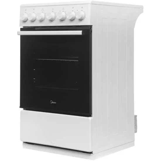 Плита Электрическая Midea MFO-M4E20T6E(WH) белый/черный стеклокерамика (без крышки)