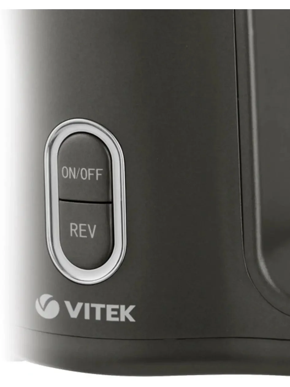 Соковыжималка шнековая Vitek VT-3715 300 Вт рез.сок.:280мл. черный/черный