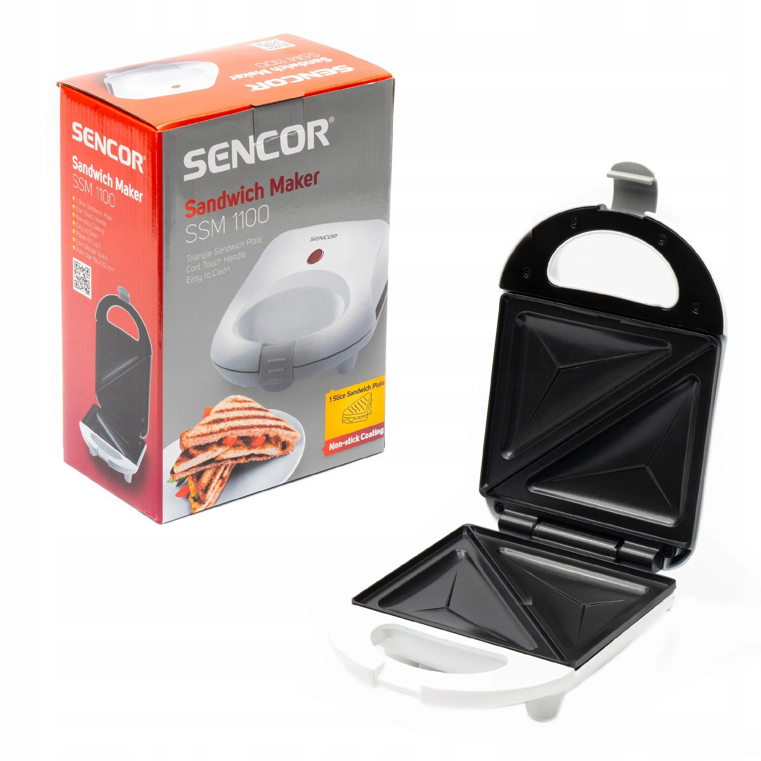 Сэндвичница Sencor SSM 1100 белый