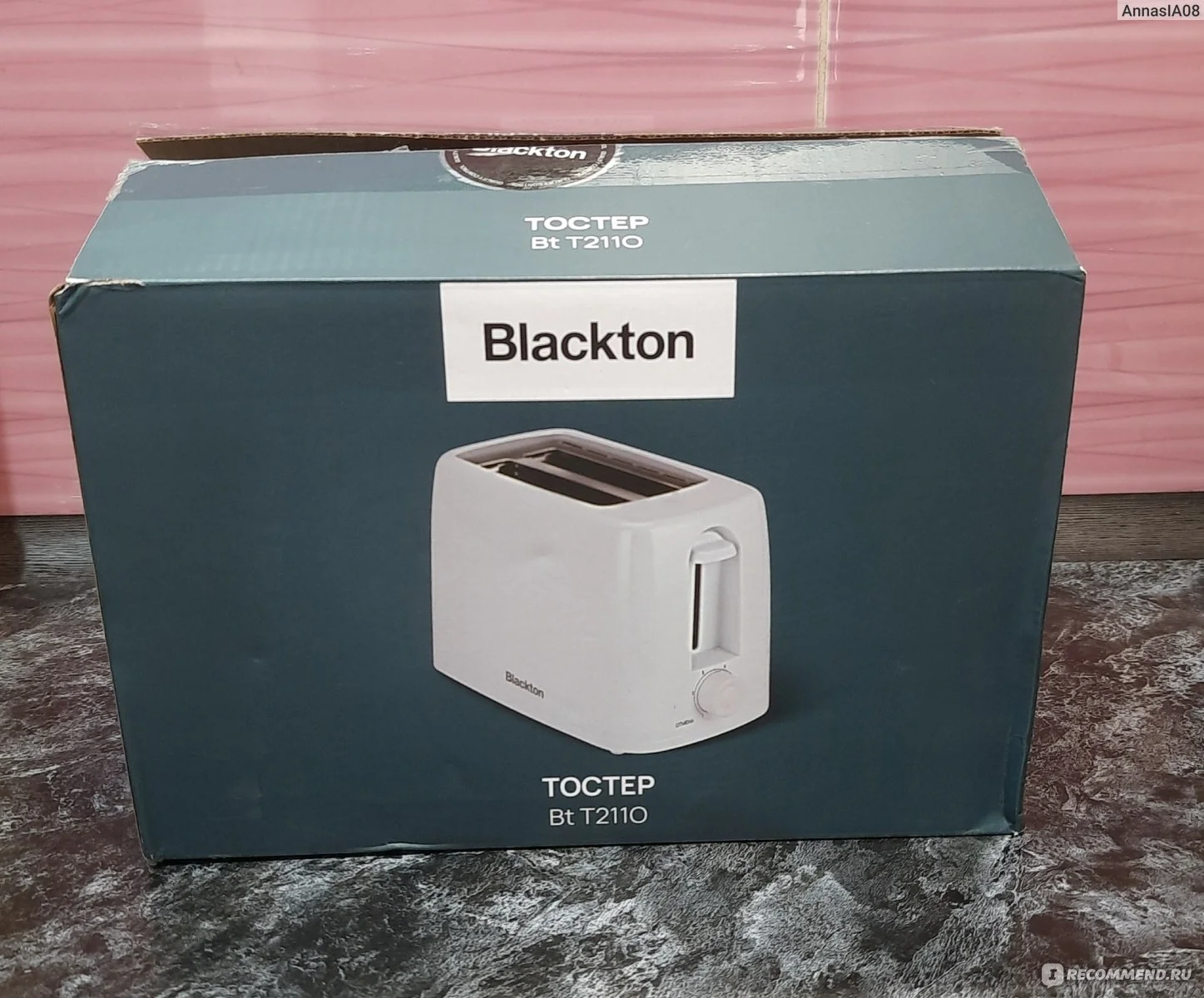 Тостер Blackton Bt T2110, 700Вт черный