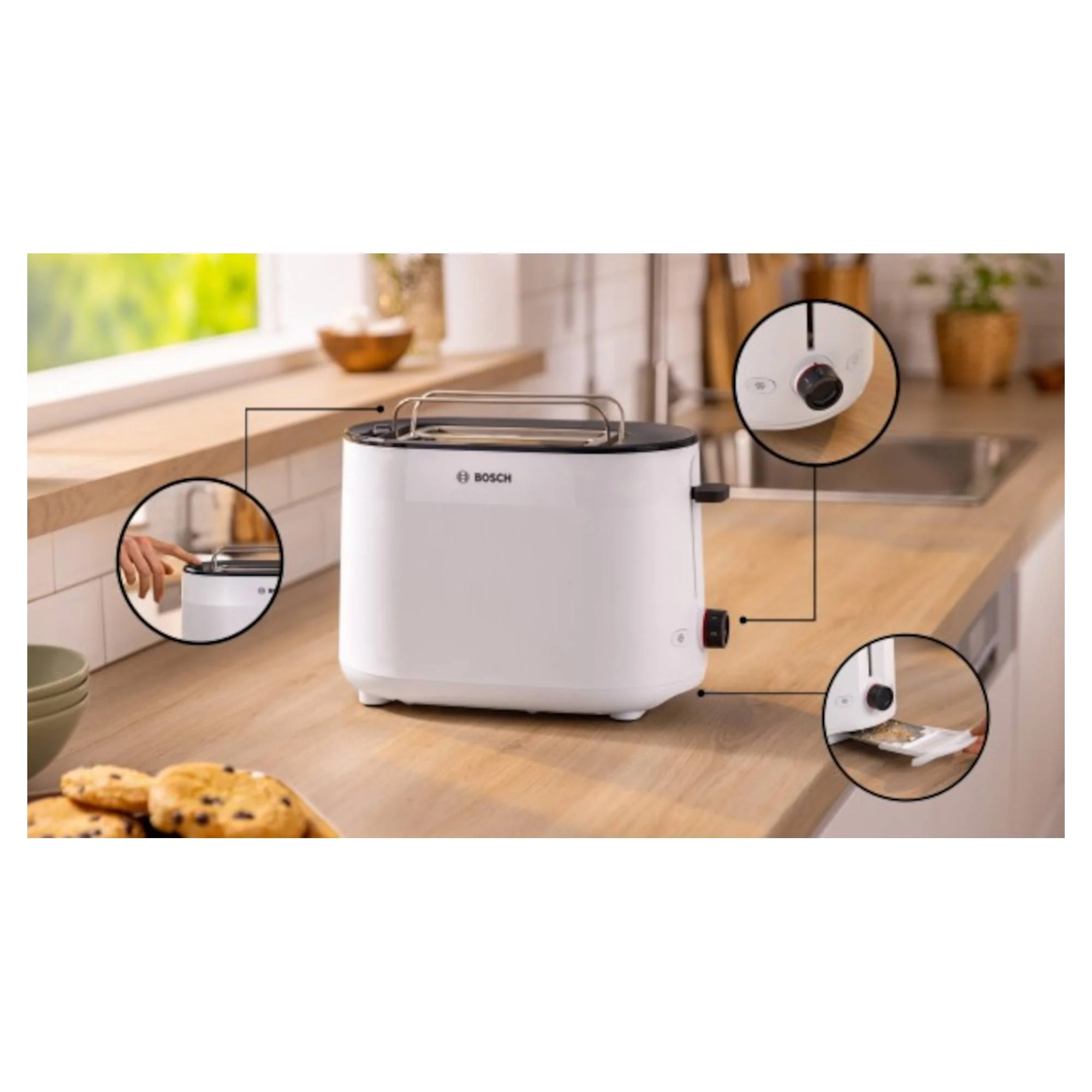 Тостер Bosch TAT2M127