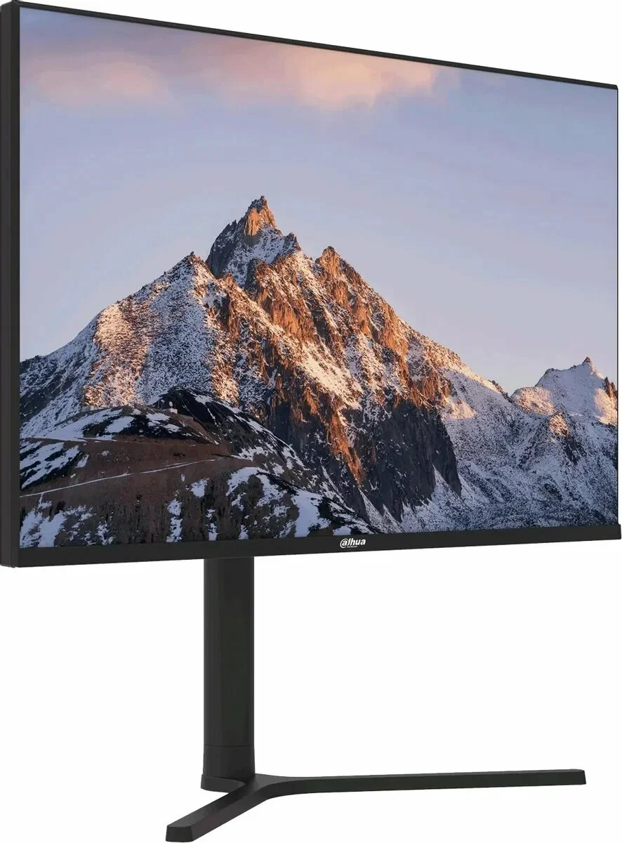Монитор 27" Dahua DHI-LM27-B201A IPS 1920x1080, 100 Гц, 5 мс, 16:9, 250 кд/м², 1xHDMI, 1xDP, 1xVGA, черный