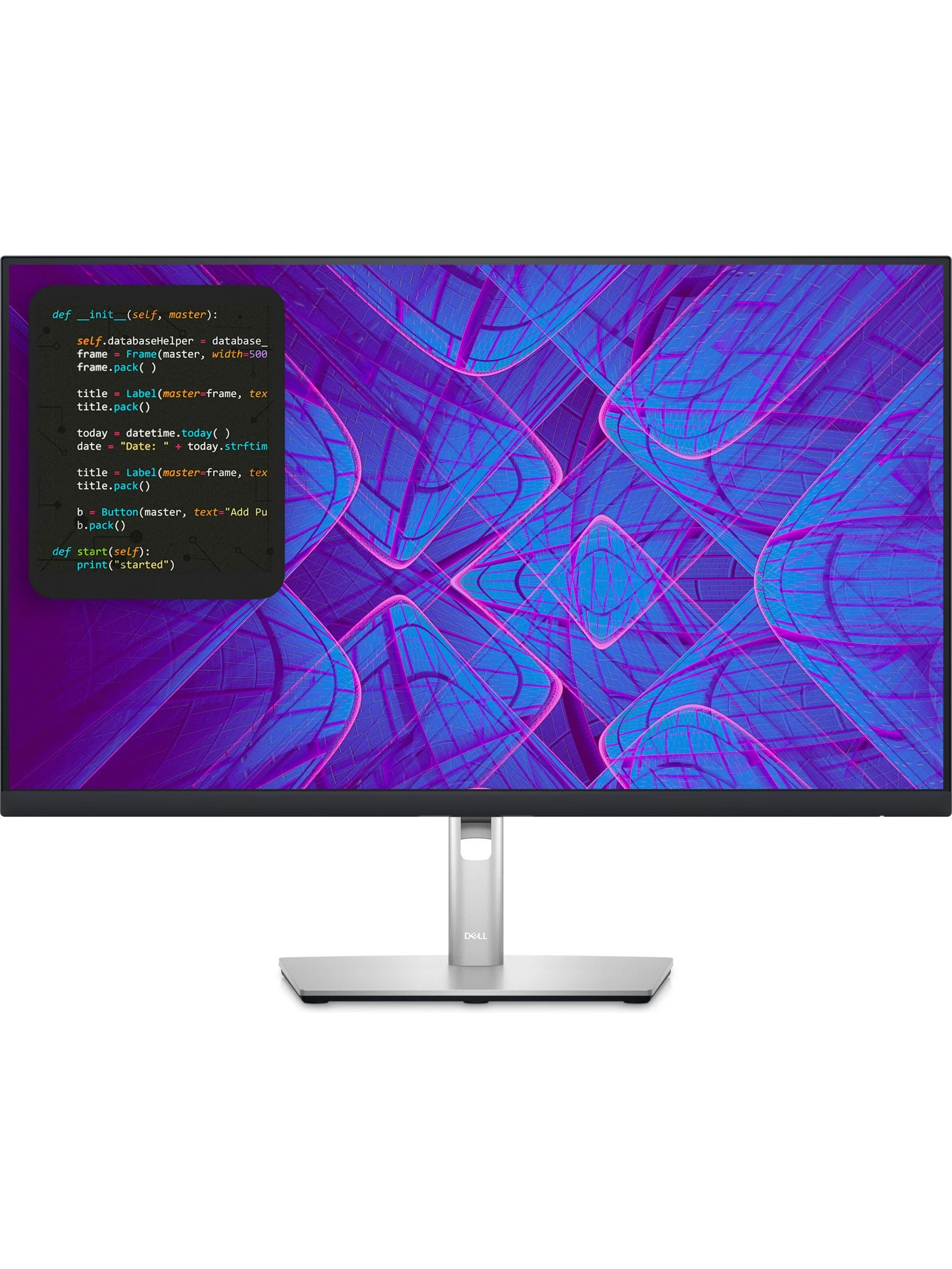 Монитор 27" Dell P2725QE IPS 3840x2160, 100 Гц, 5 мс, 16:9, 350 кд/м², HDMI 2.1, DP 1.4, USB-C (90 Вт), USB Hub (3x USB 3.2 Gen 1), HDR10, серебристо-
