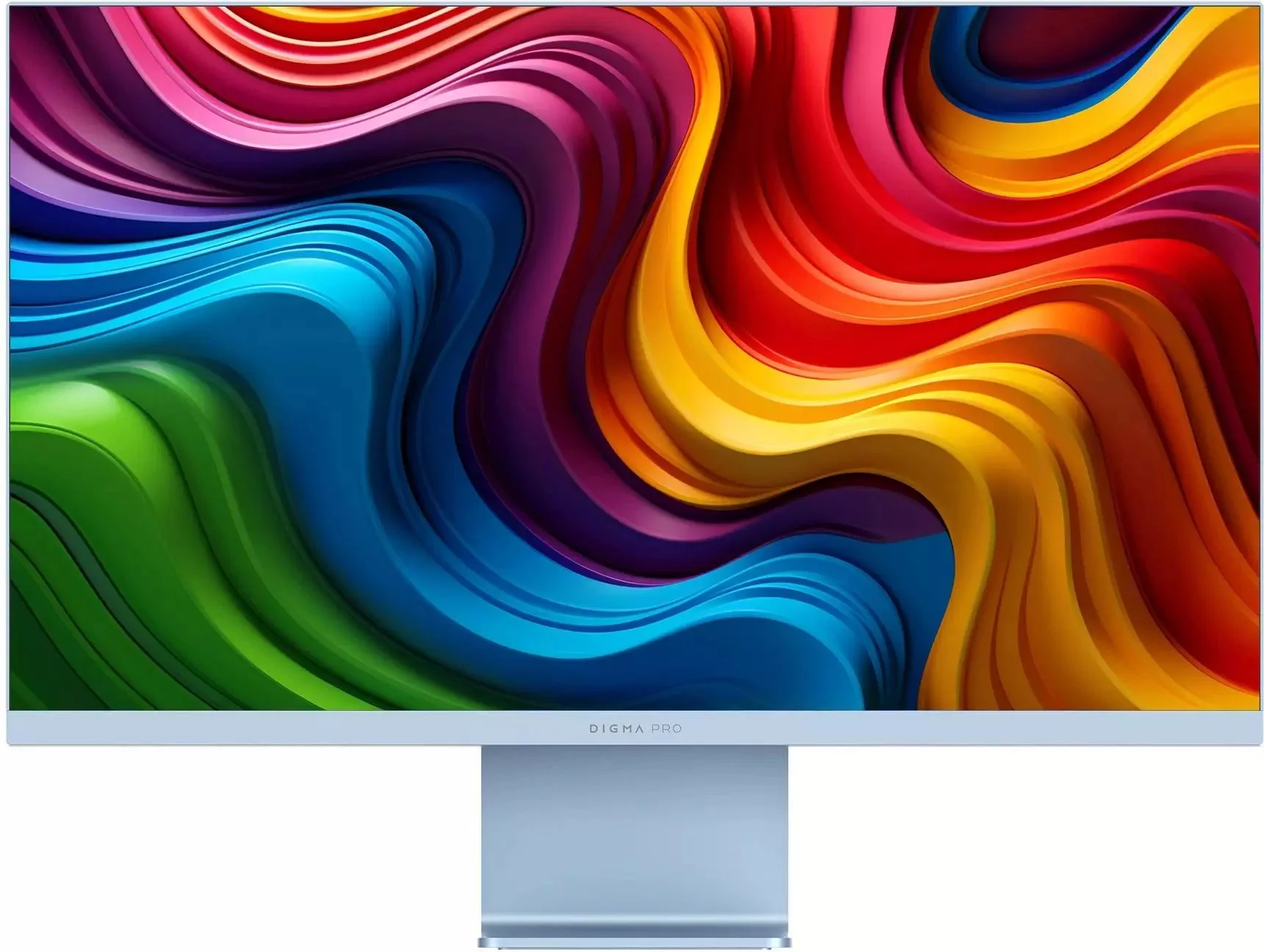 Монитор 27" DIGMA PRO Art L IPS 2560x1440, 165 Гц, 5 мс, 16:9, 300 кд/м², 1xHDMI, 1xDP, 2x2 Вт, синий