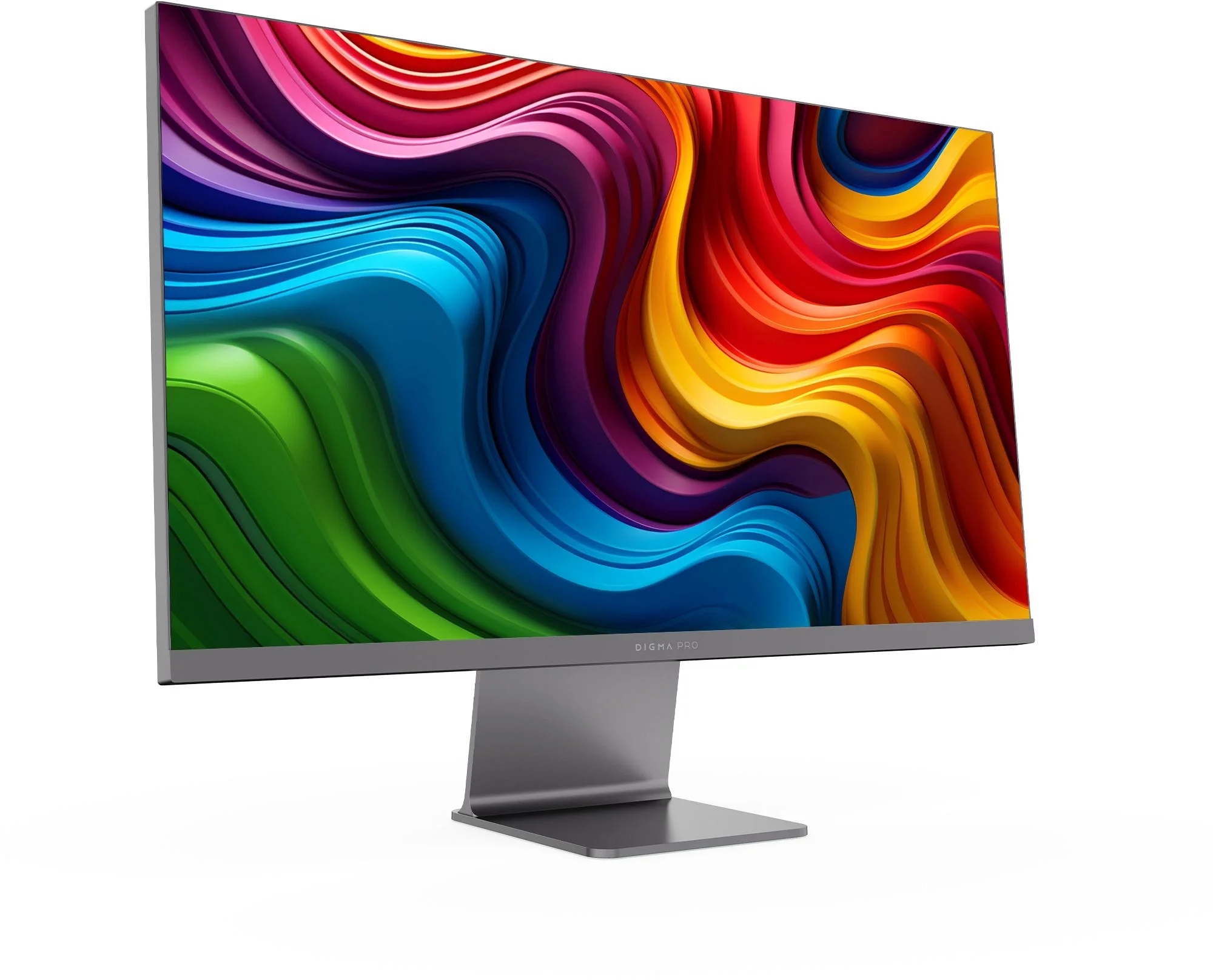 Монитор 27" DIGMA PRO Art M IPS 5120x2880, 60 Гц, 5 мс, 16:9, 500 кд/м², 1xHDMI, 1xDP, 2x2 Вт, серебристый