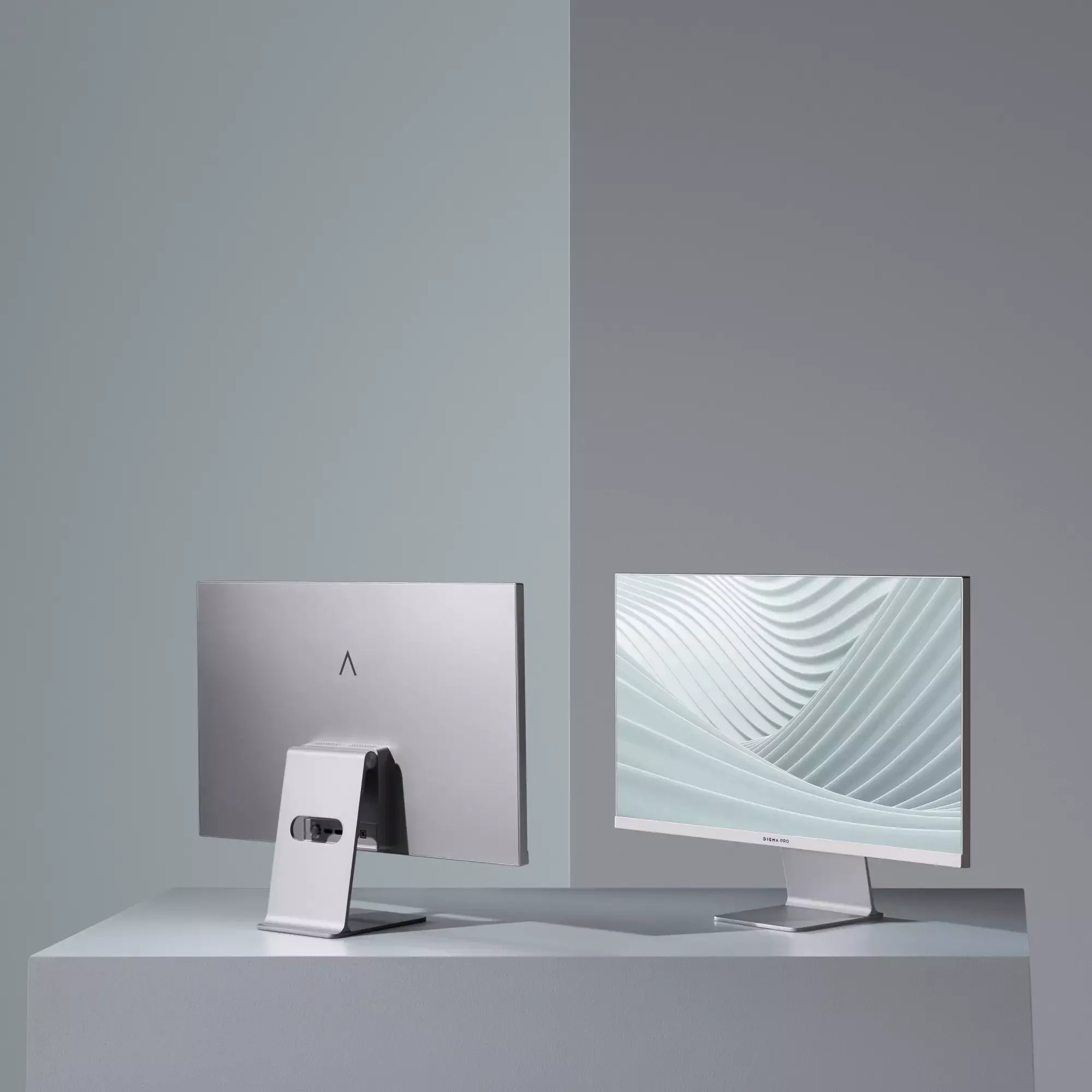 Монитор 27" DIGMA PRO Art M IPS 5120x2880, 60 Гц, 5 мс, 16:9, 500 кд/м², 1xHDMI, 1xDP, 2x2 Вт, серебристый