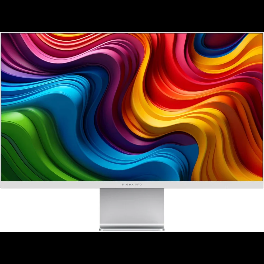 Монитор 27" DIGMA PRO Art M IPS 5120x2880, 60 Гц, 5 мс, 16:9, 500 кд/м², 1xHDMI, 1xDP, 2x2 Вт, серебристый