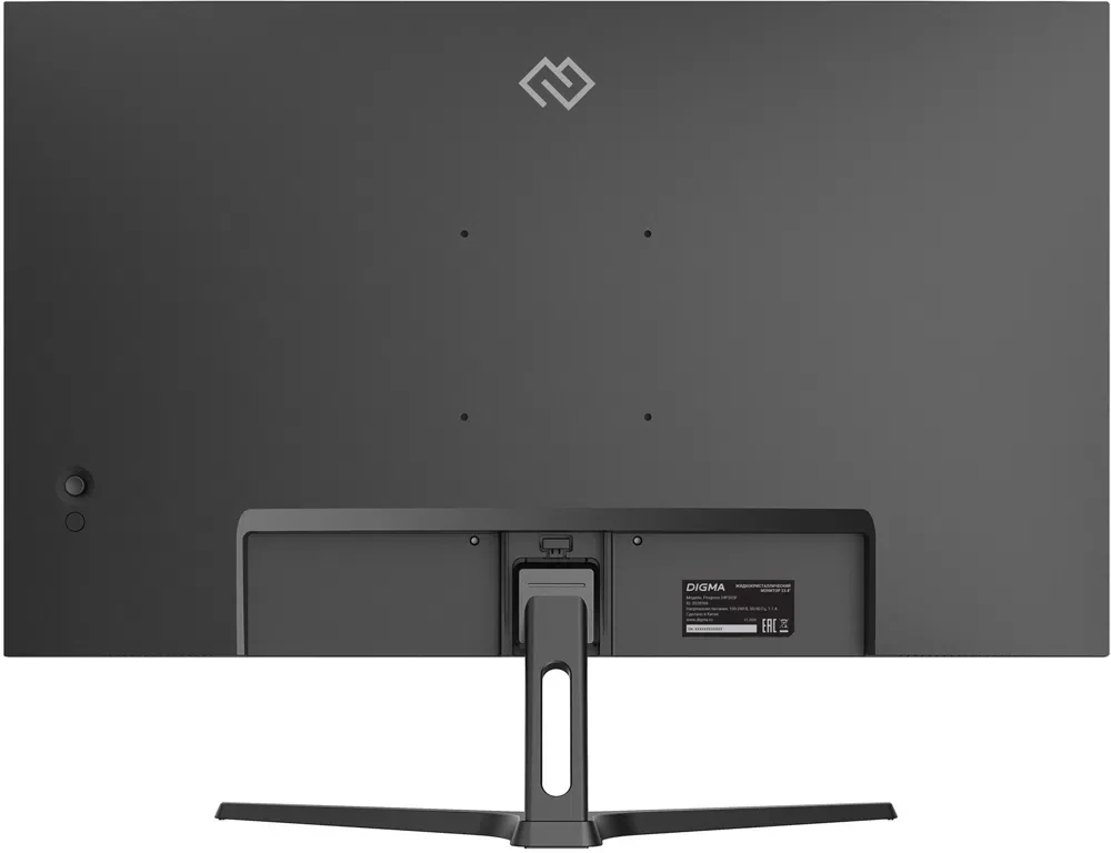 Монитор 27" Digma Progress 27P301F IPS 1920x550, 100 Гц, 5 мс, 16:9, 300 кд/м², 1xHDMI, 1xVGA, 2x2 Вт, черный