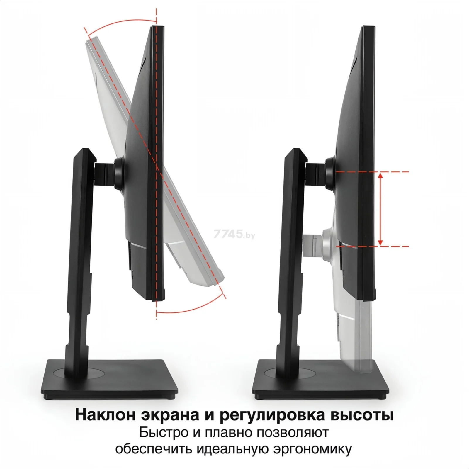 Монитор 27" ExeGate Combat EG2707A IPS 2560x1440, 165 Гц, 1 мс, 16:9, 400 кд/м2, 2xHDMI, 1xDP, аудиовход, черный