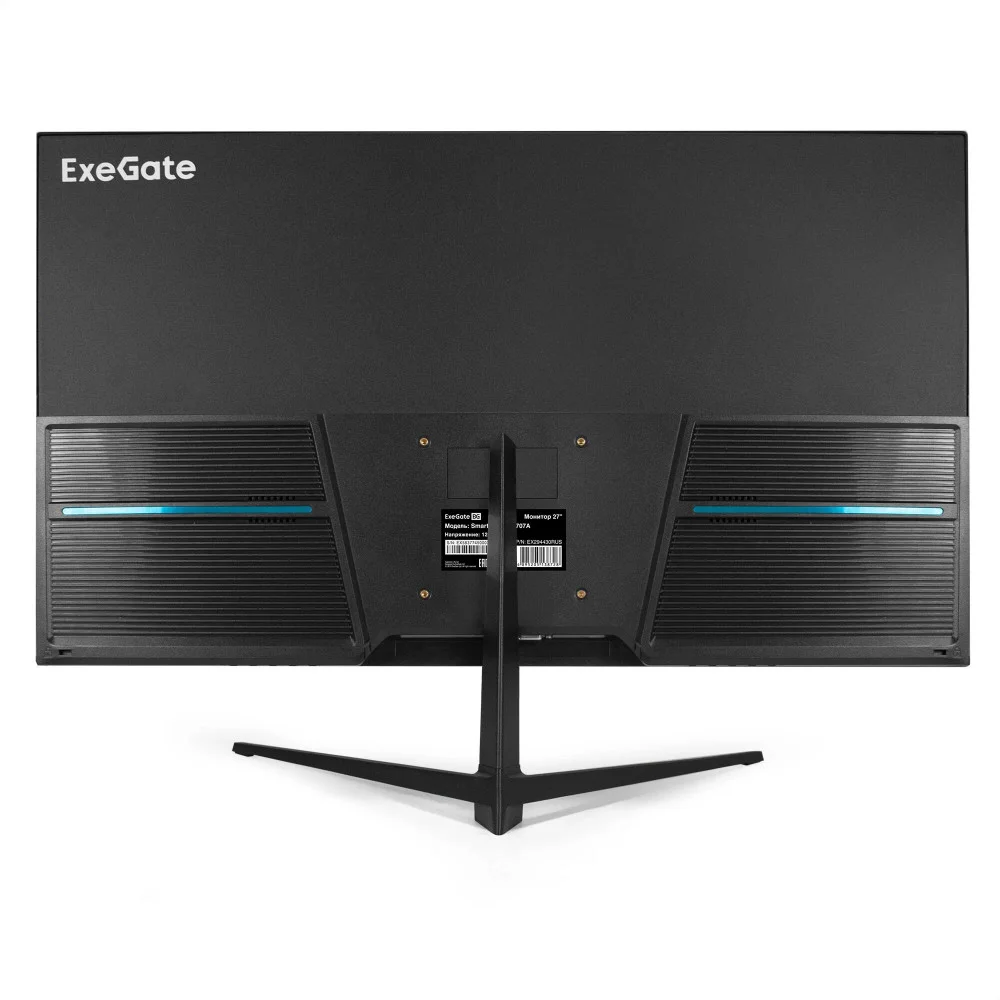 Монитор 27" ExeGate SmartView EZ2707A IPS 1920x1080, 75 Гц, 5 мс, 16:9, 250 кд/м2, 1xHDMI, 1xVGA, 1x3.5 мм, черный