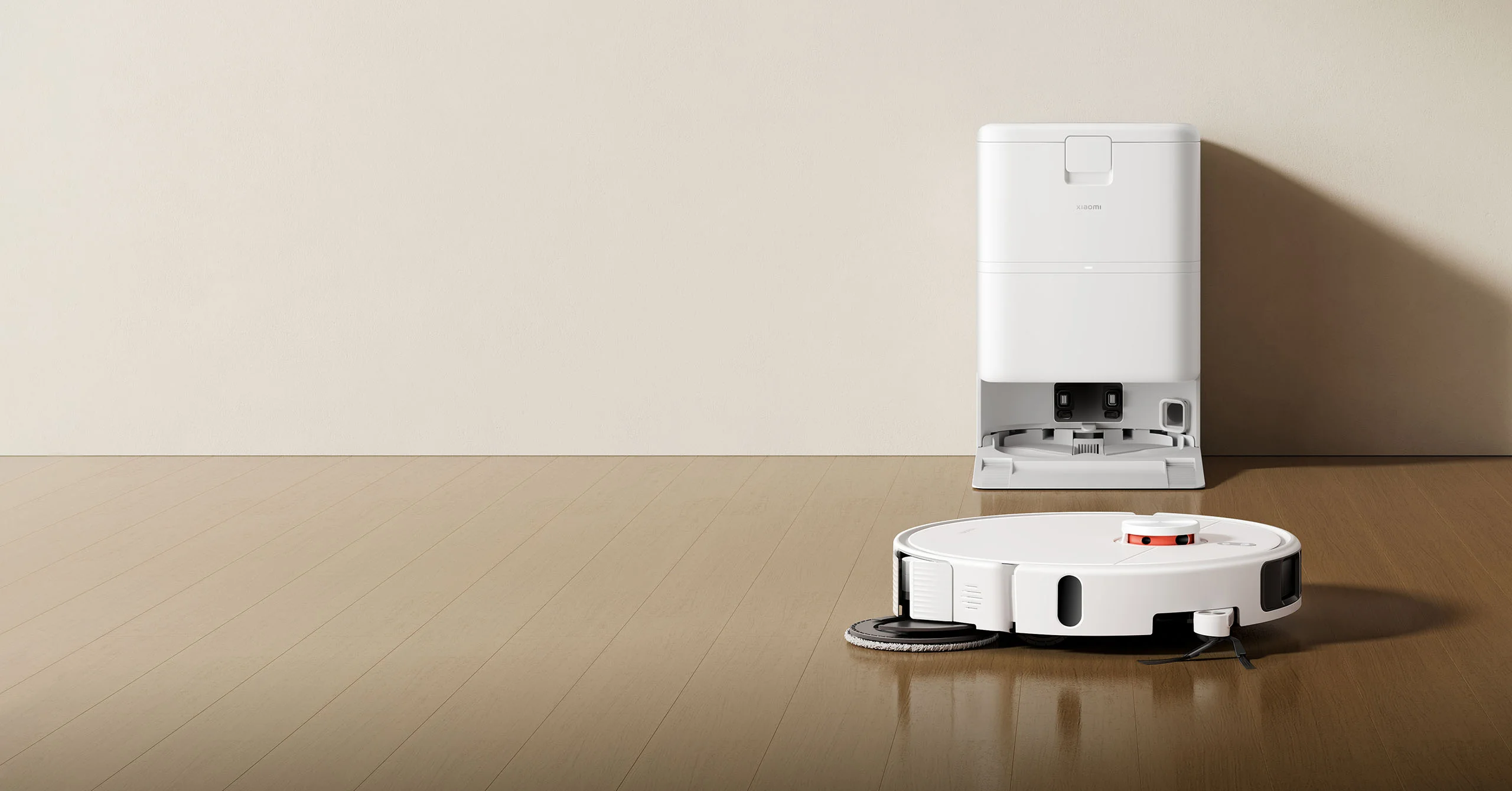 Пылесос-робот Xiaomi Vacuum and Mop H50 Pro 55Вт белый — фото 3