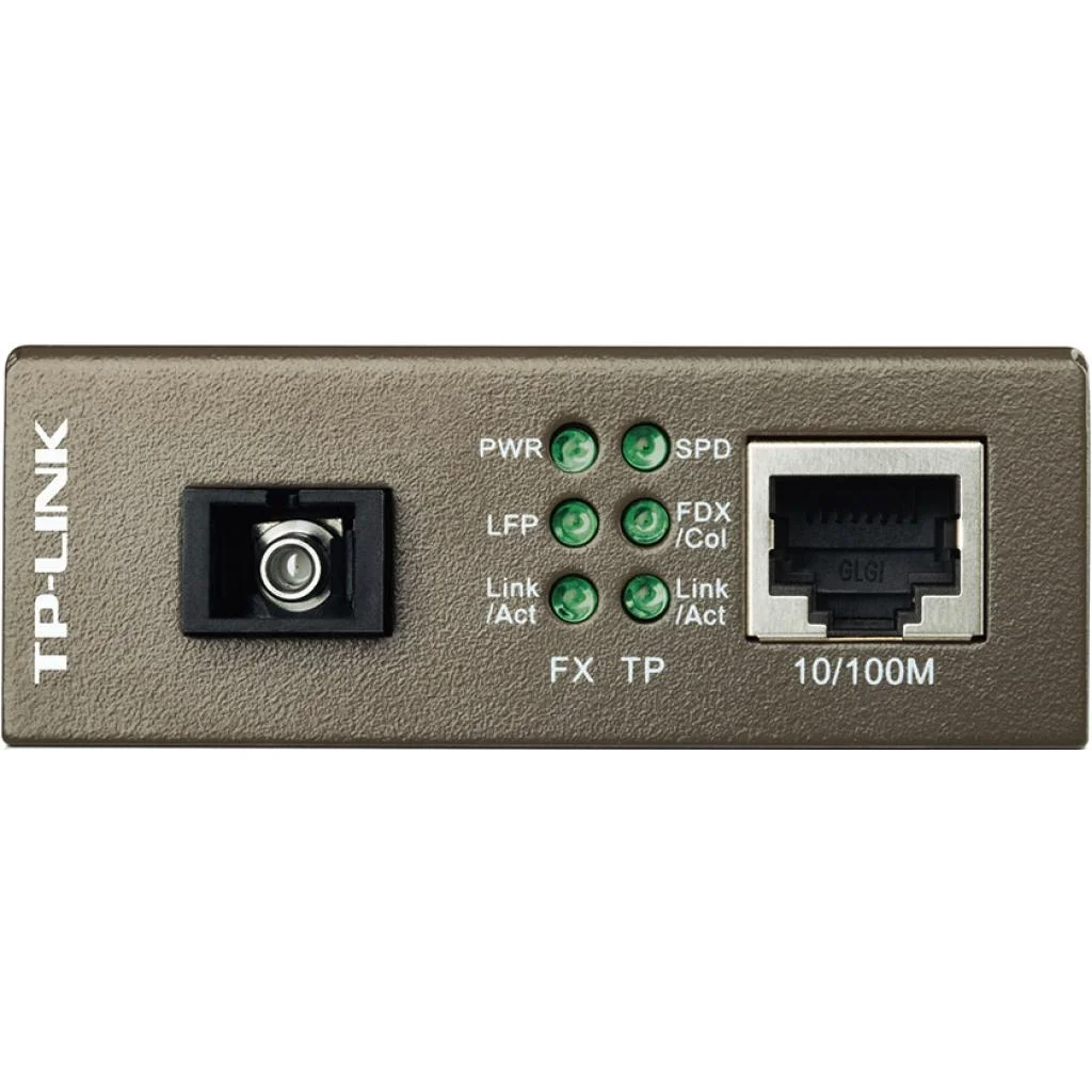 Коммутатор сетевой TP-Link SMB MC112CS Медиаконвертер 10/100M RJ45 to 100M single-mode, Full-duplex, up to 20Km