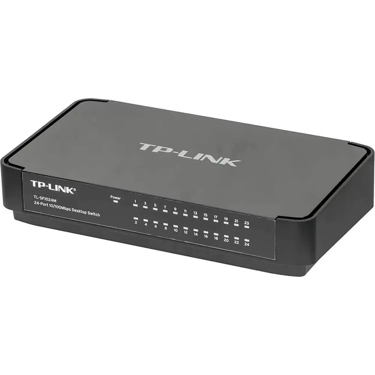 Коммутатор сетевой TP-Link SMB TL-SF1024 Коммутатор 24-port 10/100M Switch, 1U 19-inch rack-mountable steel case