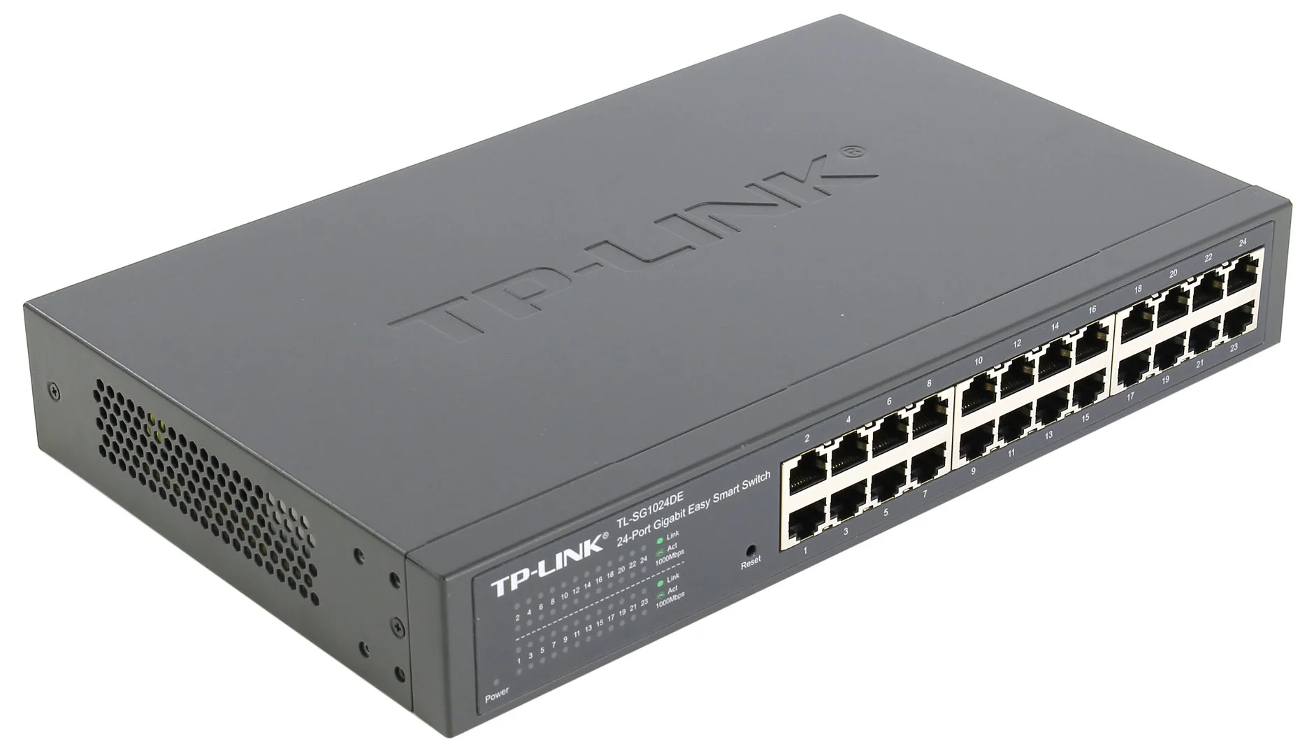 Коммутатор сетевой TP-Link SMB TL-SG1016DE 16-Port Gigabit Easy Smart Switch, 16 10/100/1000Mbps RJ45 ports, MTU/Port/Tag-based VLAN, QoS, IGMP Snoopi