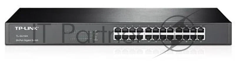 Коммутатор сетевой TP-Link SMB TL-SG1024 Коммутатор 24LAN 10/100/1000Mb/s Unmanagersd Gigabit Rackmount Switch