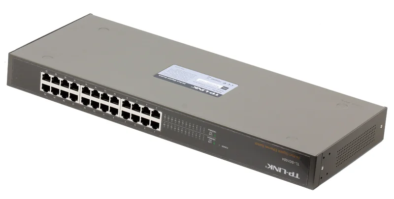 Коммутатор сетевой TP-Link SMB TL-SG1024 Коммутатор 24LAN 10/100/1000Mb/s Unmanagersd Gigabit Rackmount Switch