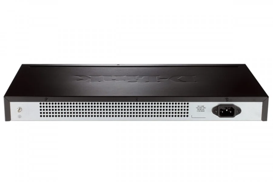 Коммутатор управляемый 2 уровня D-Link DES-3200-28/C1A с 24 портами 10/100BASE-T + 2 комбо-портами 1000Base-T/SFP
