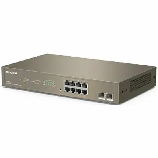Коммутатор управляемый IP-COM G3310F, настенный, 1000 Мбит/сек, 8 port, SFPx2