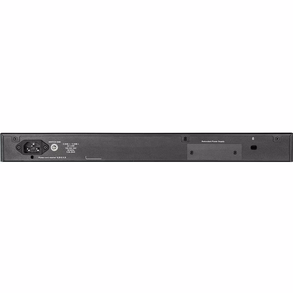 Коммутатор управляемый L3 стекируемый D-Link DGS-1520-28MP/A1A с 20 портами 10/100/1000Base-T, 4 портами 100/1000/2.5Gbase-T, 2 портами 10Gbase-T и 2