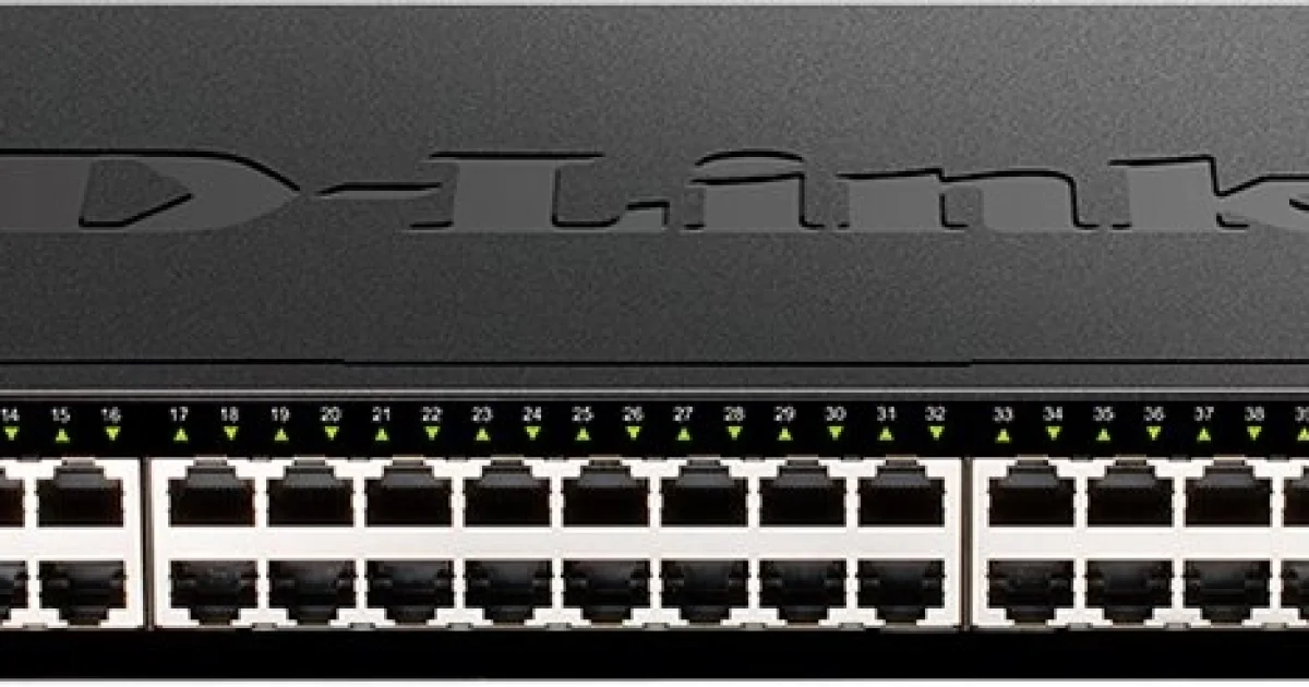 Коммутатор управляемый L3 стекируемый D-Link DGS-1520-52/A1A с 48 портами 10/100/1000Base-T, 2 портами 10Gbase-T и 2 портами 10Gbase-X SFP+ (454783)