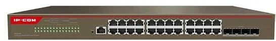 Коммутатор управляемый в стойку, 24*1Gbit RJ45, 4*SFP 10Gbit, console port IP-COM G5328X