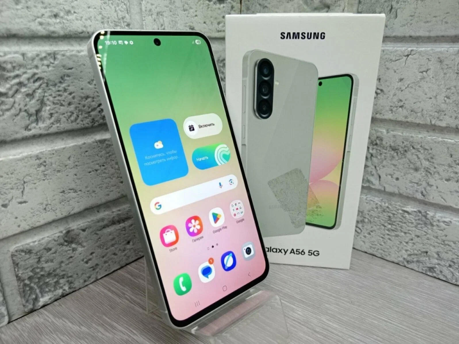 Смартфон Samsung Galaxy A56 5G 8+256 ГБ серый Global