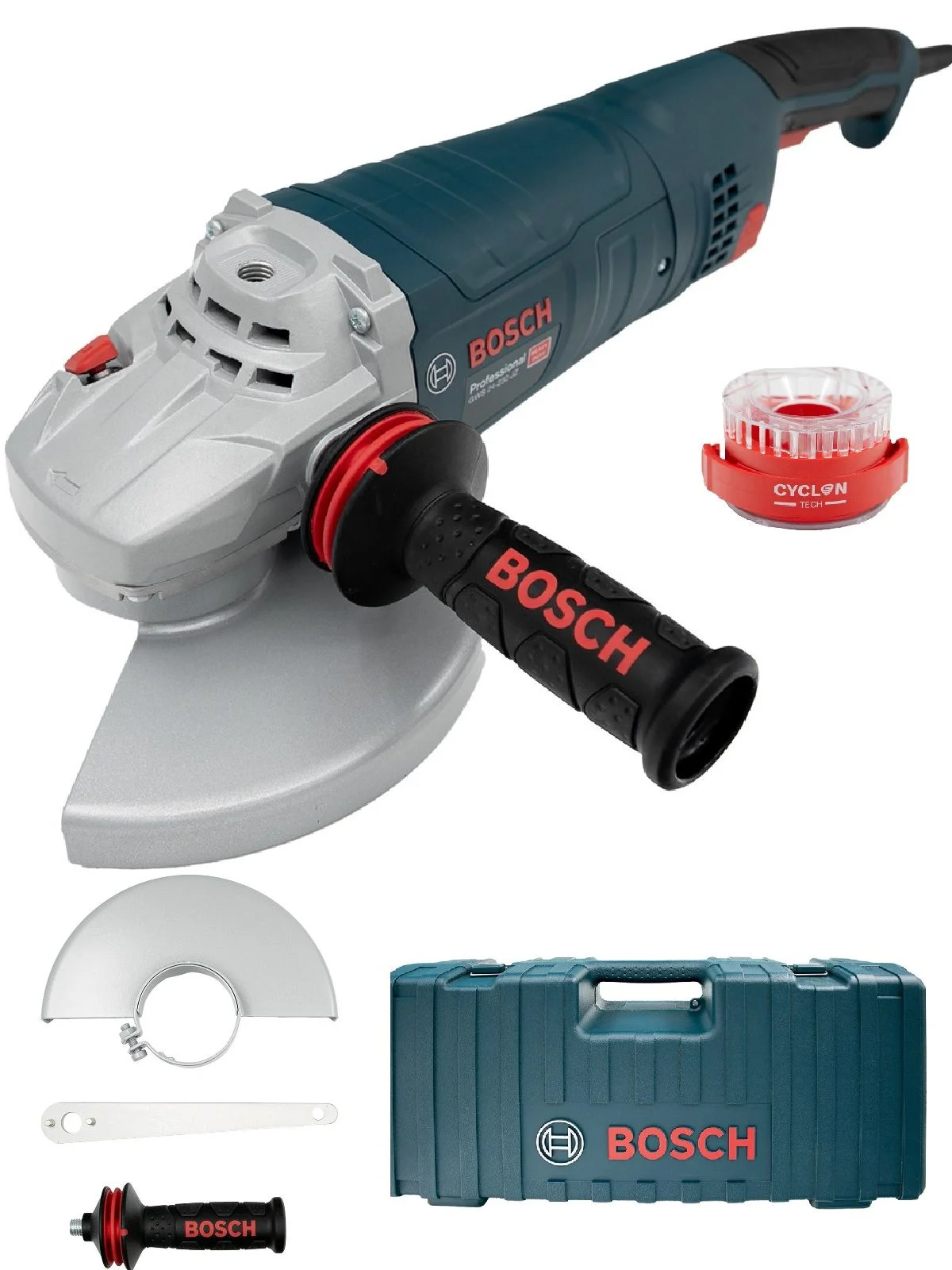 Углошлифовальная машина Bosch GWS 24-230 JZ 6500об/мин рез.шпин.:M14 d=230мм (06018C3300)