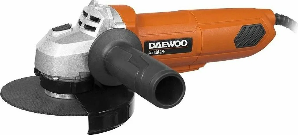 Углошлифовальная машина Daewoo DAG 650-125 650Вт 11000об/мин рез.шпин.:M14 d=125мм
