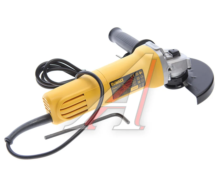 Углошлифовальная машина DeWalt DWE4117-QS 950Вт 12000об/мин рез.шпин.:M14 d=125мм