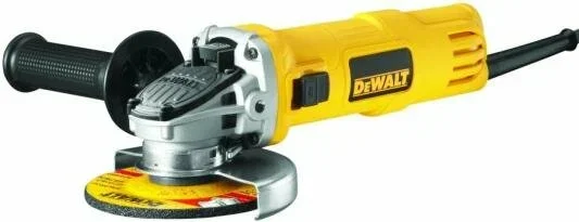 Углошлифовальная машина DeWalt DWE4157-QS 900Вт 11800об/мин рез.шпин.:M14 d=125мм