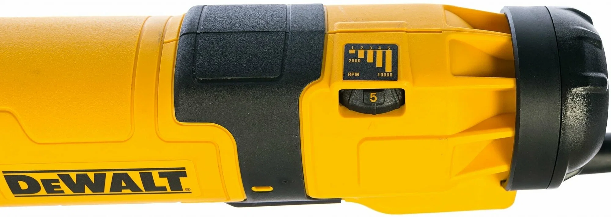 Углошлифовальная машина DeWalt DWE4257-QS 1500Вт 10000об/мин рез.шпин.:M14 d=125мм