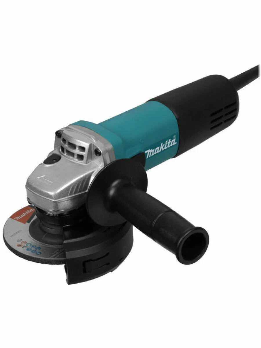 Углошлифовальная машина Makita 9557HNRK 840Вт 11000об/мин рез.шпин.:M14 d=115мм