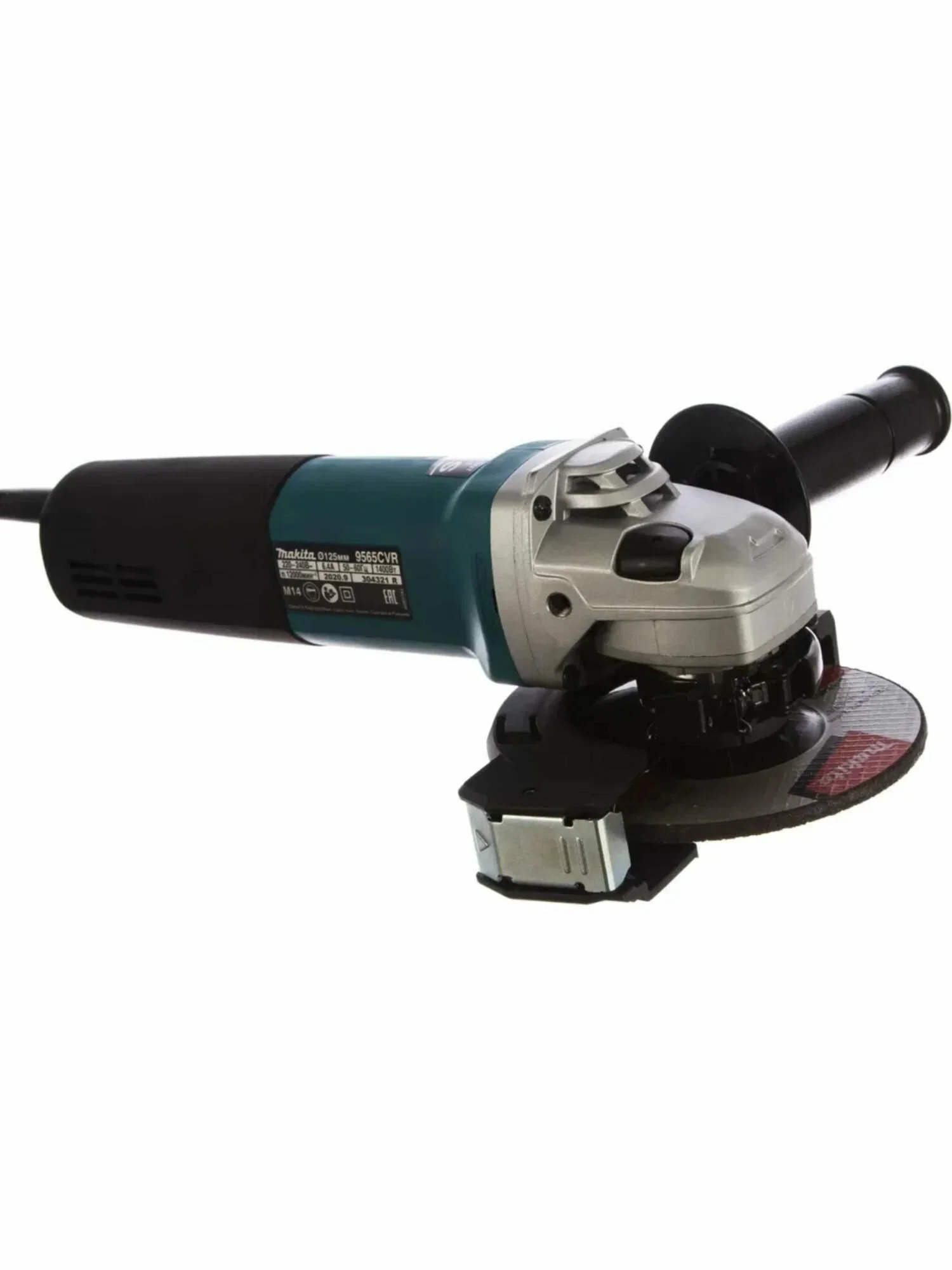 Углошлифовальная машина Makita 9565CVR 1400Вт 12000об/мин рез.шпин.:M14 d=125мм