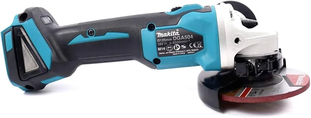 Углошлифовальная машина Makita DGA504Z 8500об/мин рез.шпин.:M14 d=125мм