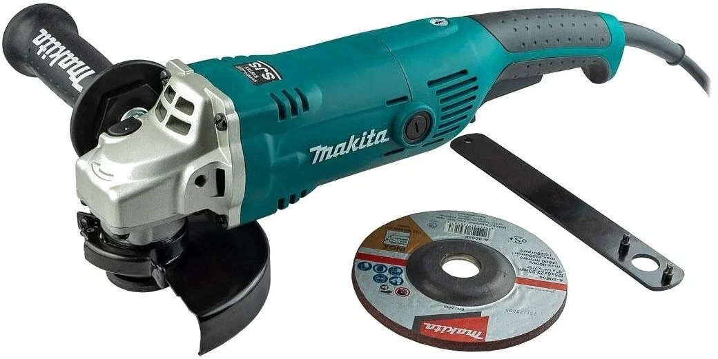 Углошлифовальная машина Makita GA5021C 1450Вт 10000об/мин рез.шпин.:M14 d=125мм