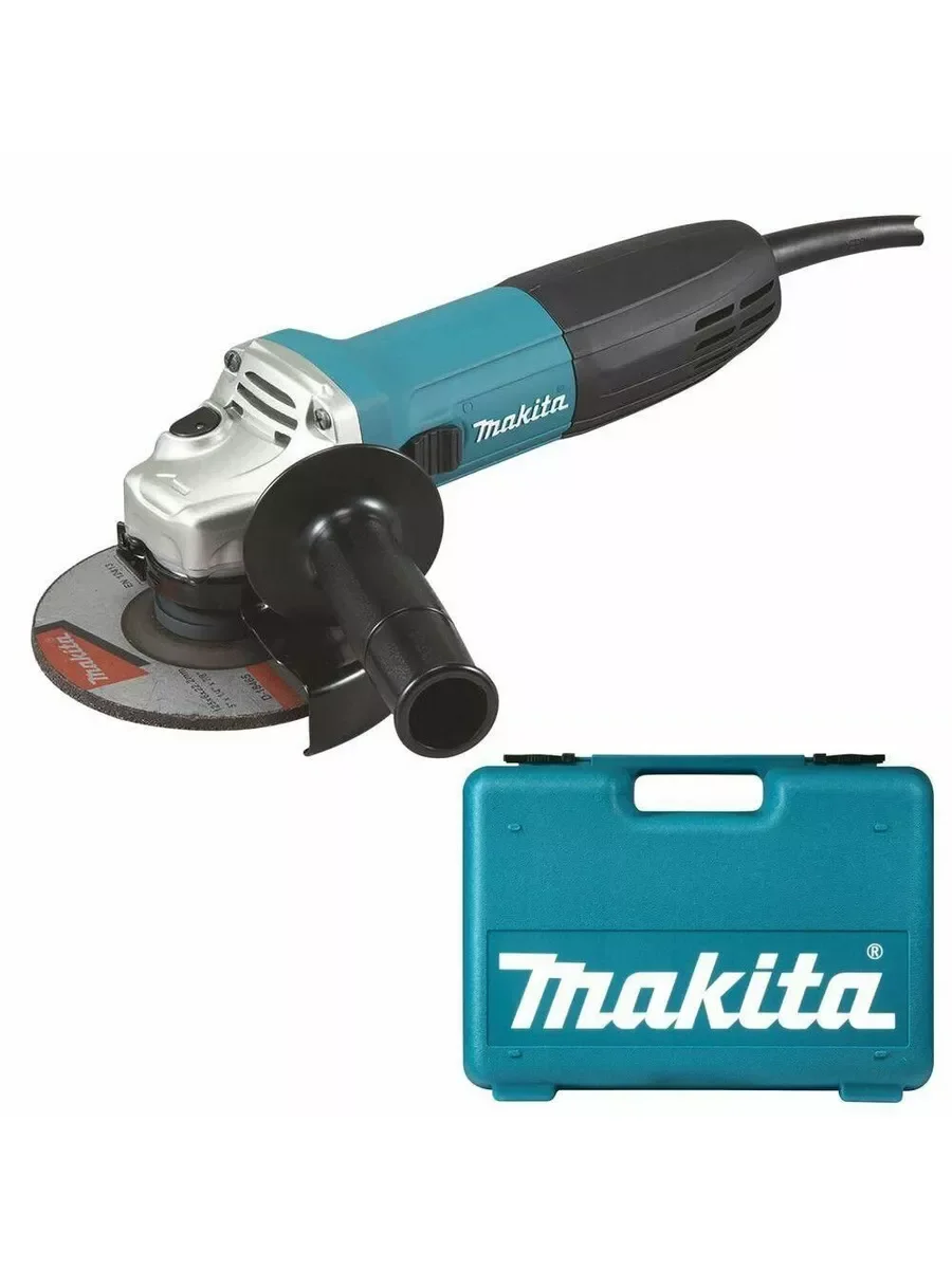 Углошлифовальная машина Makita GA5030RK 720Вт 11000об/мин рез.шпин.:M14 d=125мм жестк.кейс