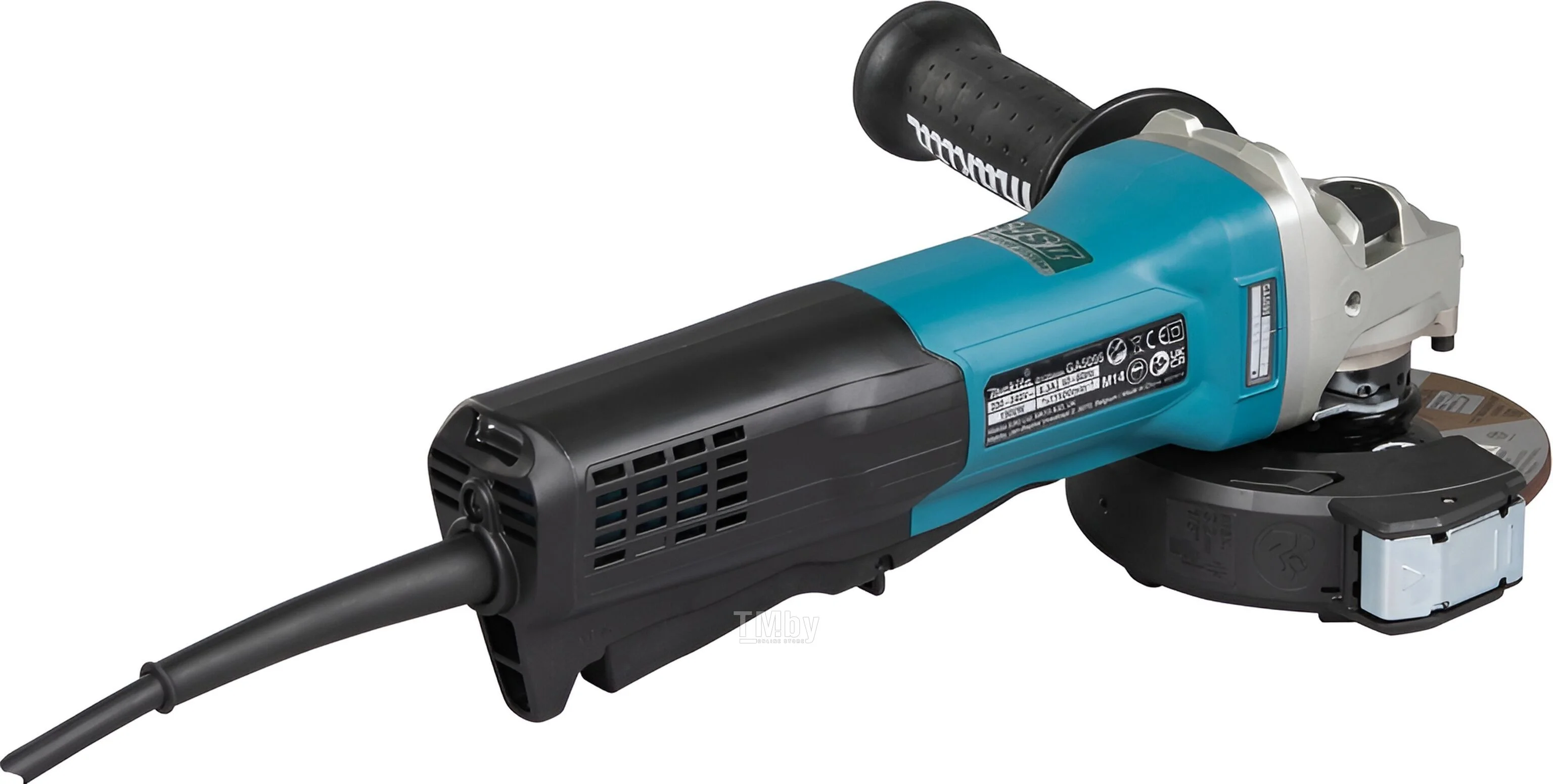 Углошлифовальная машина Makita GA5095X01 1900Вт 11500об/мин рез.шпин.:M14 d=125мм
