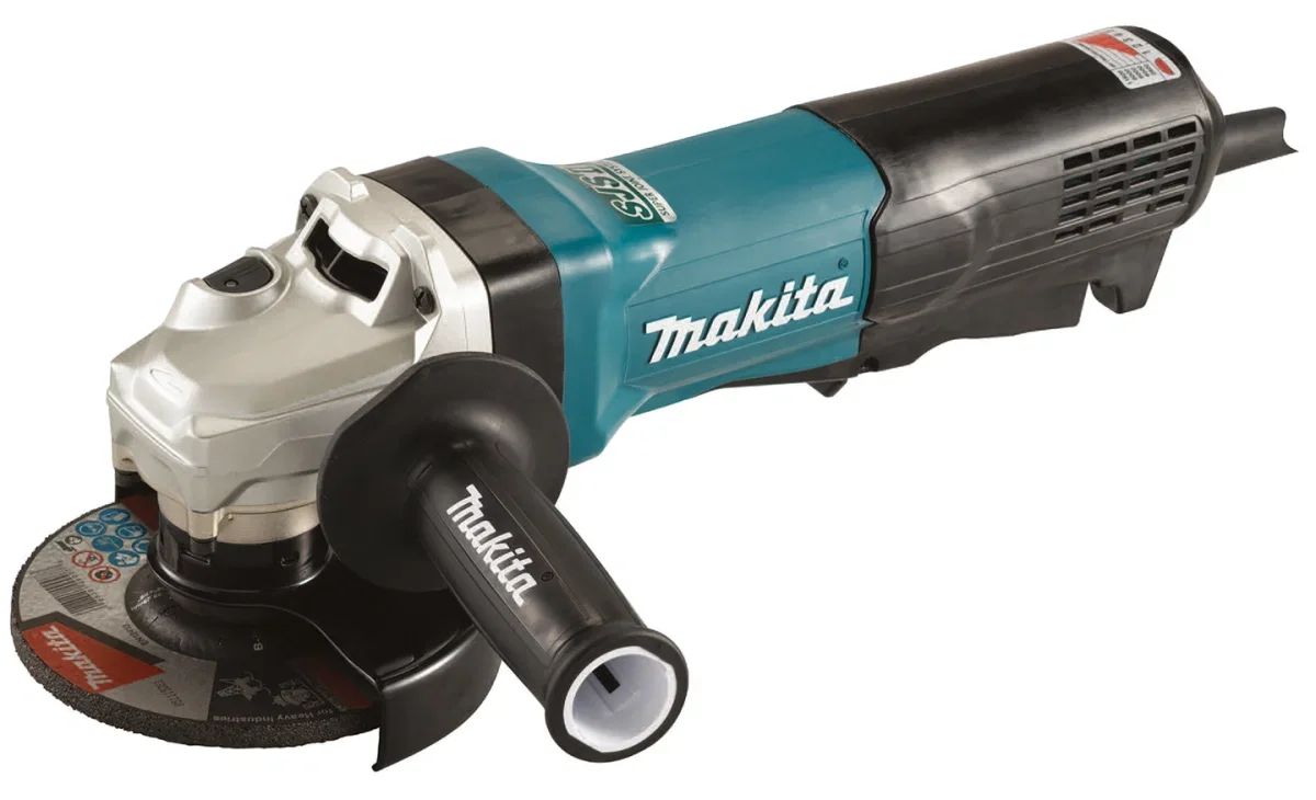 Углошлифовальная машина Makita GA5095X01 1900Вт 11500об/мин рез.шпин.:M14 d=125мм