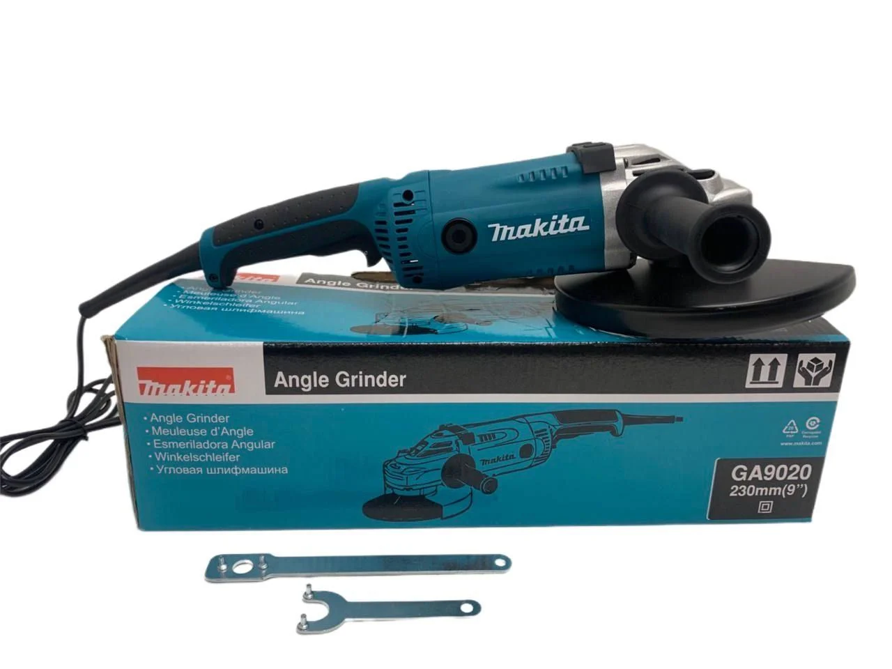 Углошлифовальная машина Makita GA9020 2200Вт 6600об/мин рез.шпин.:M14 d=230мм