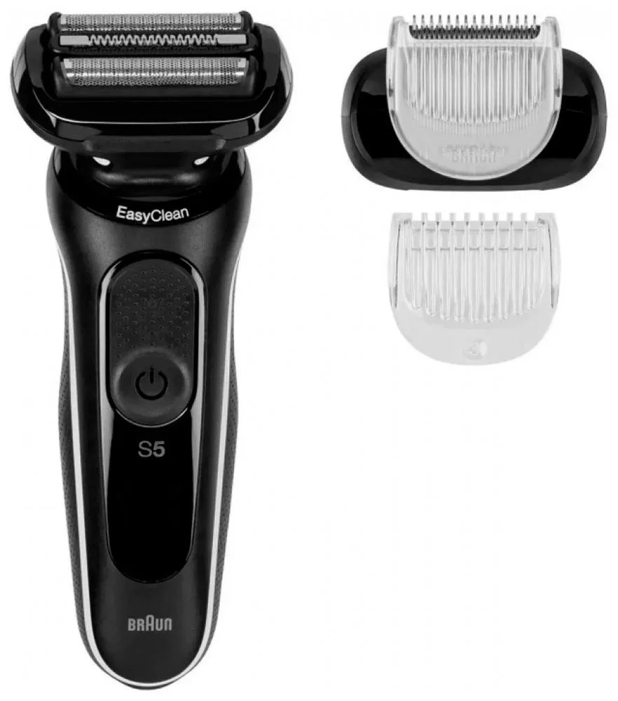 Электробритва Braun 51-W1600s белый/черный