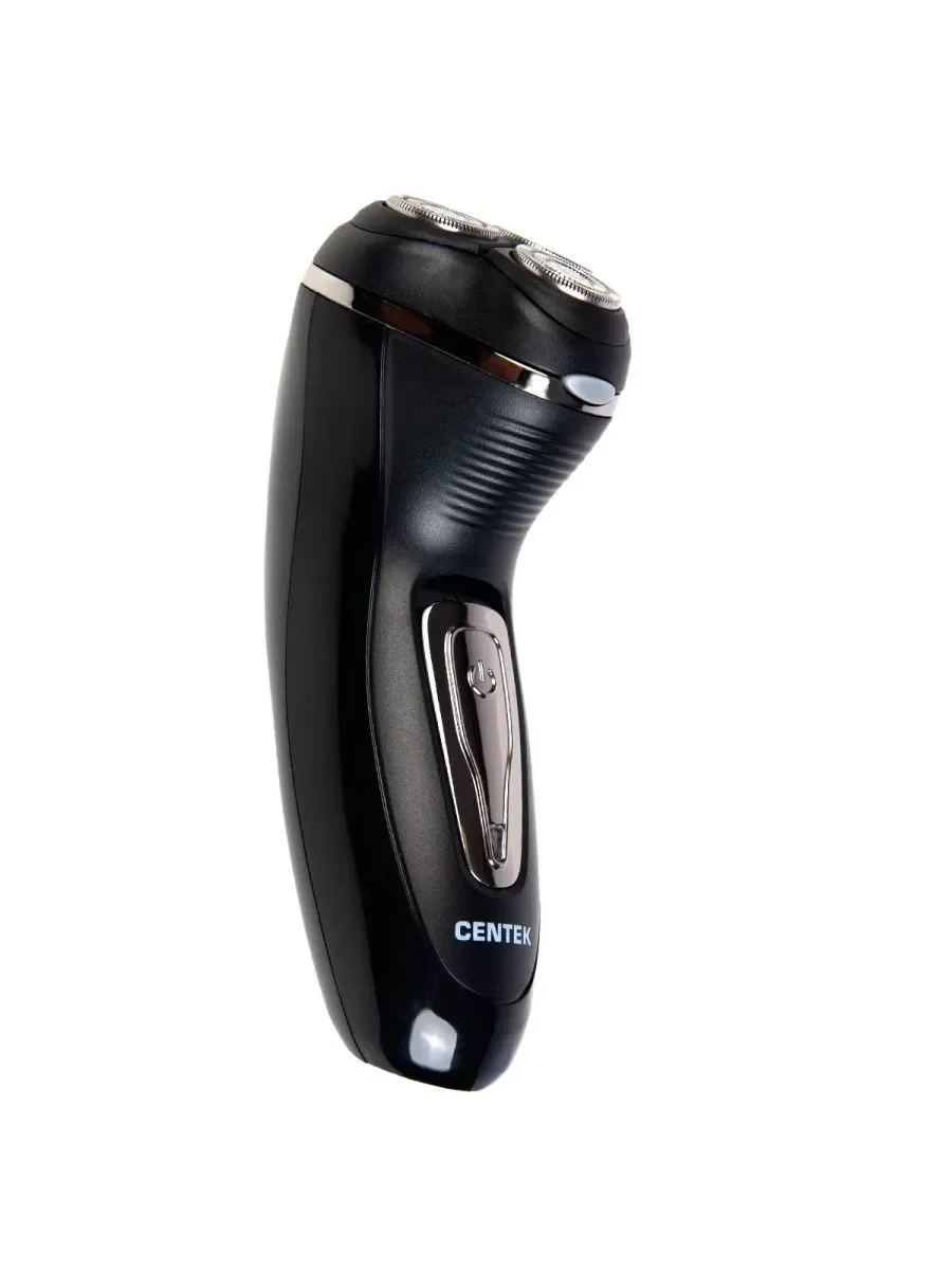 Электробритва Centek CT-2166 (хром/черный) ротор, АККУМУЛЯТОР + РАБОТА ОТ СЕТИ,триммер