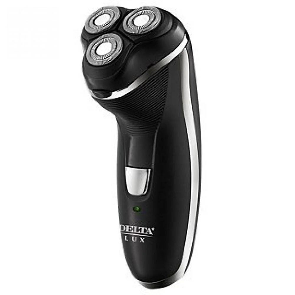 Электробритва Delta LUX DL-0725 черный: 3 Вт, аккум. 2,4 В
