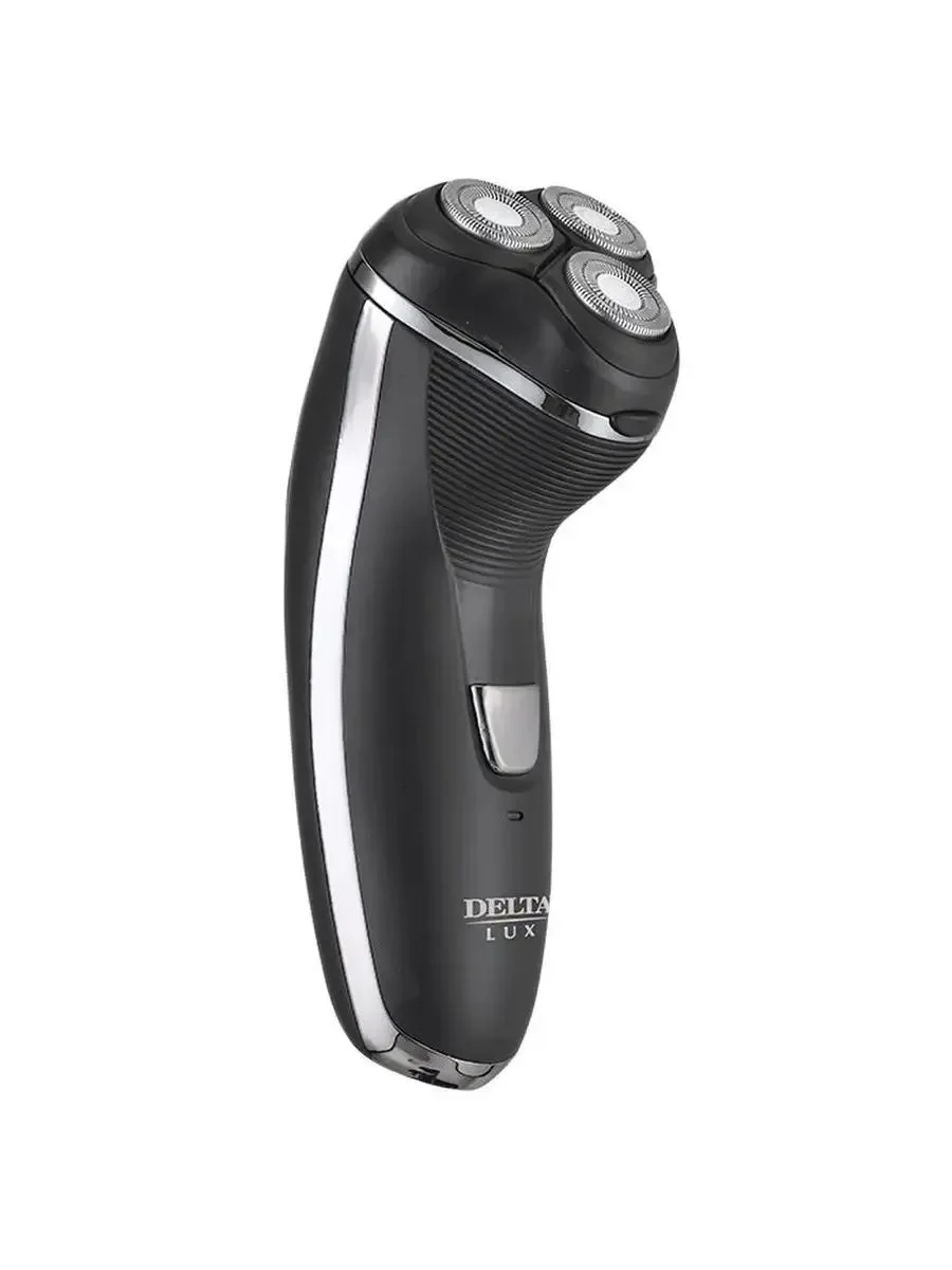 Электробритва Delta LUX DL-0725 черный: 3 Вт, аккум. 2,4 В
