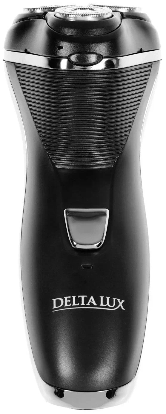 Электробритва Delta LUX DL-0725 черный: 3 Вт, аккум. 2,4 В