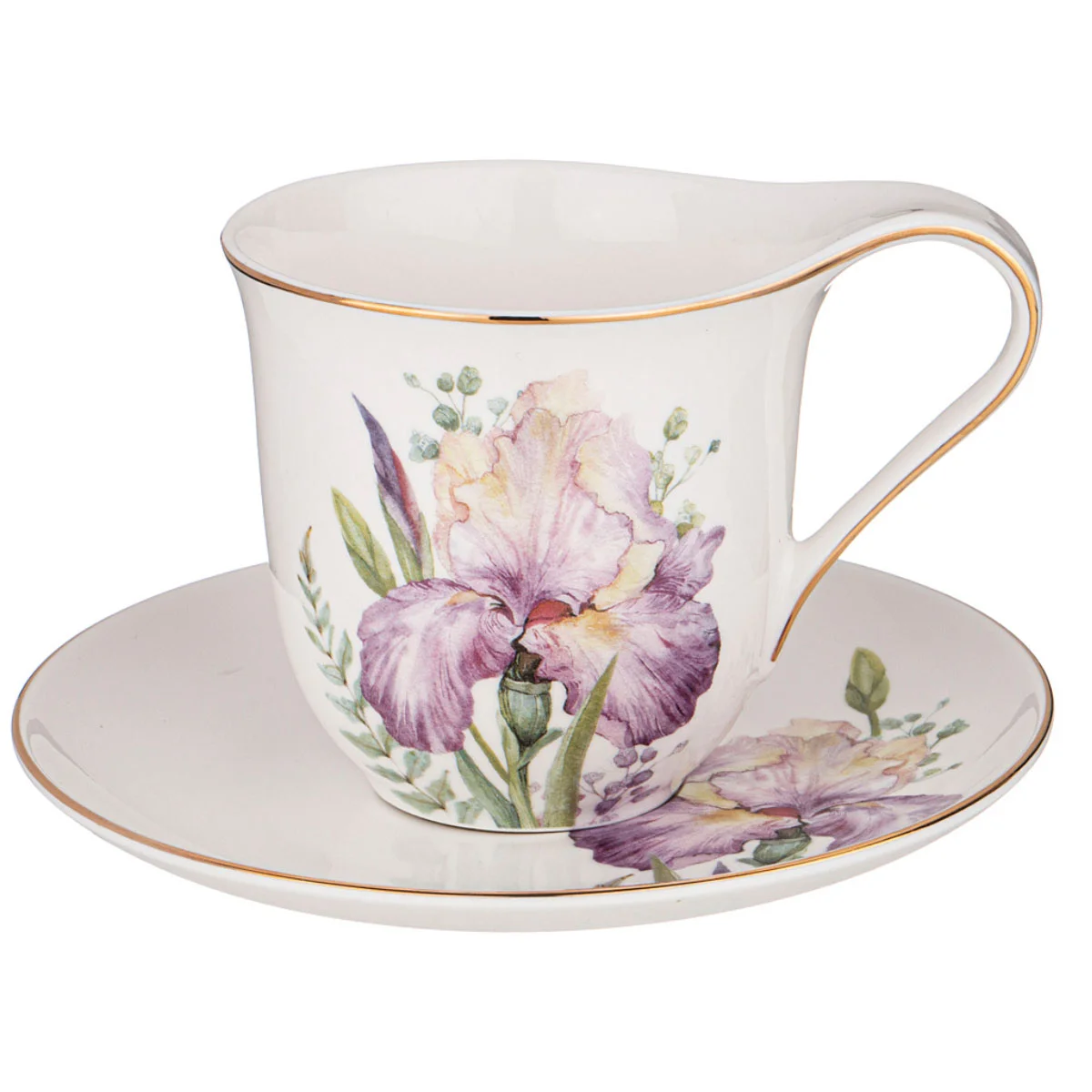 ЧАЙНЫЙ НАБОР LEFARD "IRISES" НА 2 ПЕР. 4 ПР. 275 МЛ (КОР=16НАБ.)